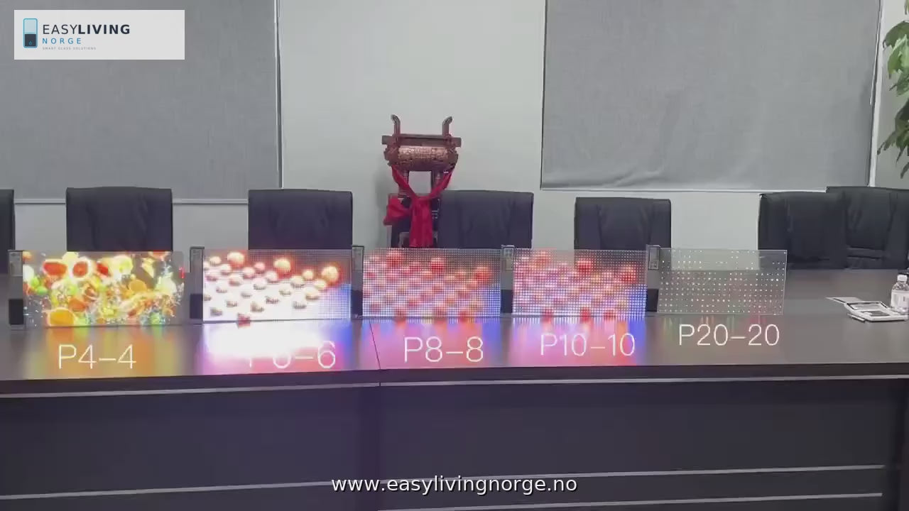 Transparent LED Display Film